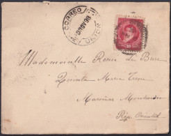 F-EX48659 ARGENTINA 1898 UNION COVER TO URUGUAY.  - Covers & Documents