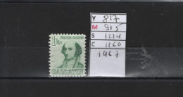 PRIX FIXE Obl   817 YT 915 MIC 1279 SCOT 1260 GIB Albert Gallatin 1967    58A/11 - Usati