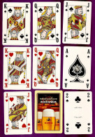 Playing Cards 52 + 3 Jokers.  Polish  Beer  KUJAWIAK,    Poland DERTOR - 2010 - 54 Cards