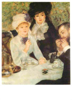 Art - Peinture - Pierre-Auguste Renoir - A Fin Du Déjeuner 1879 - Im Stadelschen Kunstinstitut Frankfurt Am Main - CPM - - Peintures & Tableaux