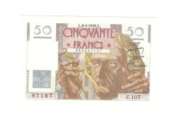 ALB/ France : 50 Francs LE VERRIER - 08/04/1948 - SPL - 50 F 1946-1951 ''Le Verrier''