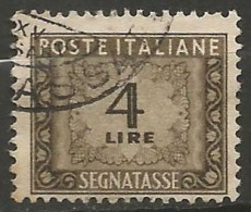 ITALIE  / TAXE N° 68 OBLITERE - Segnatasse