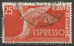 ITALIE  / EXPRESS N° 30 OBLITERE - Correo Urgente/neumático