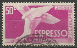 ITALIE  / EXPRESS N° 31A OBLITERE - Express/pneumatic Mail