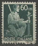 ITALIE  N° 486 OBLITERE - Usados