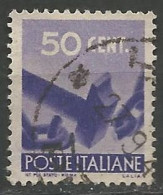 ITALIE  N° 485 OBLITERE - Afgestempeld