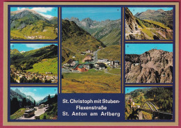 AK: St. Christoph Mit Stuben-Flexenstraße - St. Anton Am Arlberg, Ungelaufen (Nr. 4819) - St. Anton Am Arlberg