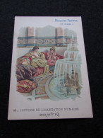 Chromo "BISCUITS PERNOT" - Série "Histoire De L'Habitation Humaine" - Pernot