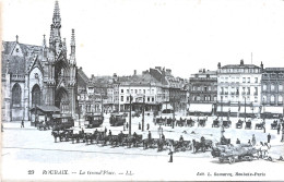 CPA ROUBAIX - LA GRAND' PLACE ***VUE PEU FREQUENTE*** - Roubaix