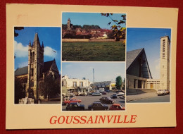 CPM -  Goussainville   -(95190 - Val D'Oise) Eglise St Pierre Et St Paul - Vue Générale Du Vieux Pays - Place Henri ... - Goussainville