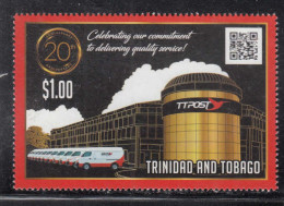 2019 Trinidad & Tobago TT Post Anniversary Vans Postal Service Complete Set Of 1 MNH - Trinidad & Tobago (1962-...)