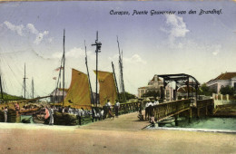 Curacao, W.I., WILLEMSTAD, Gov. Van Den Brandhof Bridge (1914) Postcard - Curaçao