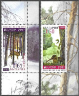 Bulgaria Bulgarie Bulgarien 2011 Europa Cept Forest Mi.no. 4989-90A ** MNH Neuf Postfrisch - 2011