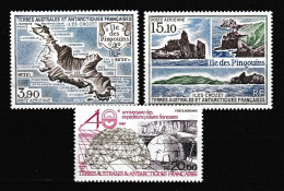 1988 (Poste Aérienne) - PA 100 à 102 - Complet 3 Valeurs - Neufs N** - Très Beaux - Vendu Sous La Valeur Faciale. - Full Years