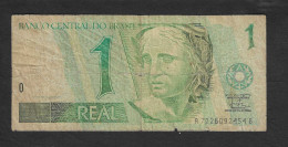 Brasile - Banconota Circolata Da 1 Real P-243Ab - 1999 #19 - Brazil