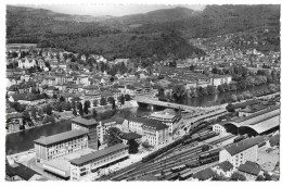 OLTEN: Flieger-AK Mit Bahnhof/Zügen ~1940 - Olten