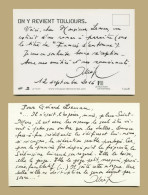 Alain Gerber - Écrivain Français - Manuscrit Dédicacé & Carte Autographe Signée - Schriftsteller