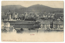 OLTEN: Aussenquartier Mit Schulhaus 1906 - Olten