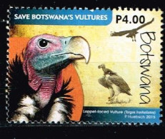 BOTSWANA / Oblitérés /Used / 2015 - Vautours - Botswana (1966-...)