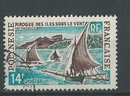 Polynésie - 1966 Bateaux- N° 39 Oblitéré - Usati