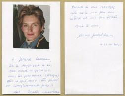 Anna Gavalda - Écrivaine Française - Carte Autographe Signée + Photo - 2004 - Scrittori