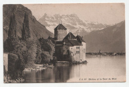 Chillon Et La Dent Du Midi. Jahr 1916. - Veytaux