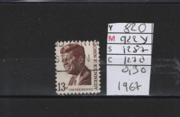 PRIX FIXE Obl   820 YT 922Y MC 1287 SCO 1270 GIB Kennedy 1967    58A/11 - Used Stamps