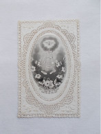 IMAGE PIEUSE RELIGIEUSE CANIVET HOLY CARD SANTINI DENTELLE SANTINO VILLEMUR - Religion & Esotérisme