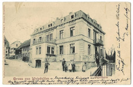 WEINFELDEN: Animierte Strassenpassage Mit Friedheim 1900 - Weinfelden