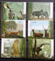 Portugal 2007, Animals From The Mafra National Park, MNH Stamps Set - Neufs