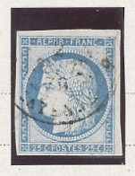 GUYANE  -COLONIES GÉNÉRALES  N°23  CÉRÈS 25c BLEU TTB -Obl .CàD GUYANE /*CAYENNE* - Used Stamps