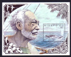 Tonga Niuafo'ou 1990 Whale MS MUH Rare First Printing With Date 1990 On Stamp (99% Have Date 1990A On Stamp) - Wale