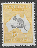 Australia Mlh * Fresh A Crown Watermark 1929 550 Euros - Ungebraucht