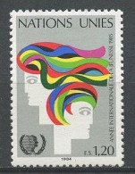 NU Genève 1984 N° 126 ** Neuf  MNH Superbe C 2.75 € Année Internationale De La Jeunesse Dessin De Eliezer Weishoff - Neufs