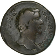 Divus Antoninus Pius, Sesterce, 161, Rome, Bronze, TB, RIC:1266 - Les Antonins (96 à 192)