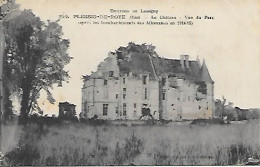 CPA Environs De Lassigny - Plessis-de-Roye Le Château - Lassigny