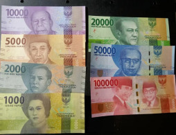 SET INDONESIA BANKNOTES 3 - Indonesien