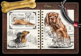  SÃO TOMÉ AND PRÍNCIPE  2018 MNH  Dogs  Michel Code: 7637 / Bl.1375. Scott Code: 3557. Yvert&Tellier Code: 1119 - São Tomé Und Príncipe