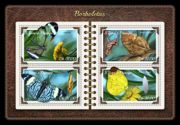  SÃO TOMÉ AND PRÍNCIPE  2018 MNH  Butterflies  Michel Code: 7618-7621. Scott Code: 3540Yvert&Tellier Code: 6097-6100 - São Tomé Und Príncipe