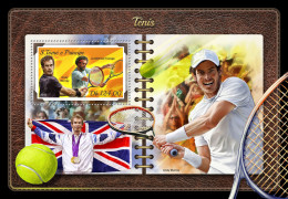  SÃO TOMÉ AND PRÍNCIPE  2018 MNH  Tennis  Michel Code:  7692 / Bl.1386. Scott Code: 3571. Yvert&Tellier Code: 1126 - Sao Tome Et Principe