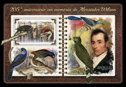  SÃO TOMÉ AND PRÍNCIPE  2018 MNH Alexander Wilson  Michel Code:  7647 / Bl.1377. Scott Code: 3567.Yvert&Telli Code: 1133 - São Tomé Und Príncipe