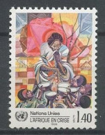 NU Genève 1986 N° 137 ** Neuf  MNH Superbes C 3.10 € L'Afrique En Crise Peinture Painting Alemayehou Gabremedhiu - Ongebruikt