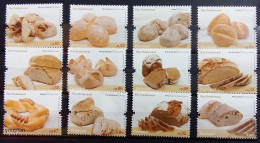 Portugal 2009-2010, Types Of Bread, MNH Stamps Set - Neufs