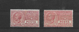 Italia 1927/28 - 12/13 MH - Pneumatische Post