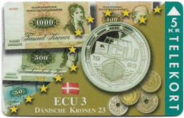 Denmark - TS - Ecu - Denmark - TDTP085B - 06.1995, 1.200ex, Used - Danimarca