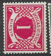 Ireland Mh * 1925 (45 Euros) - Timbres-taxe