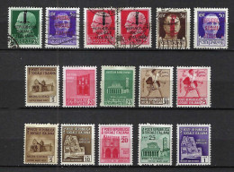 ITALIE République Sociale Italienne Ca.1944-45: Lot D'obl. Et Neufs* - Altri & Non Classificati