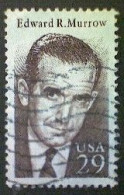 United States, Scott #2812, Used(o), 1994, Edward R. Murrow, 29¢, Brown - Gebraucht