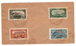 Syria / Alaouites - April 25, 1937 Unaddressed Philatelic Cover - Storia Postale