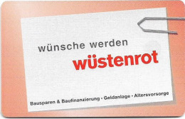 Germany - Wüstenrot 9 - Wünsche Werden Wüstenrot - O 0091 - 12.2002, 3€, 6.050ex, Used - O-Series : Séries Client